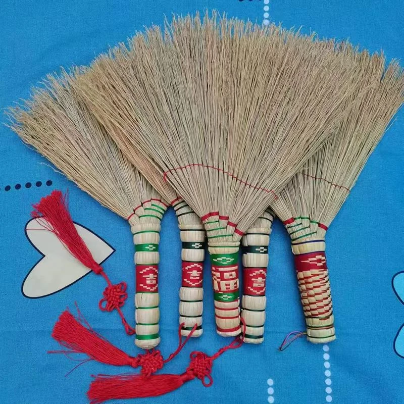 天然高粱苗手工扫帚小笤帚扫床扫炕沙发刷子软毛家用老式家用扫把