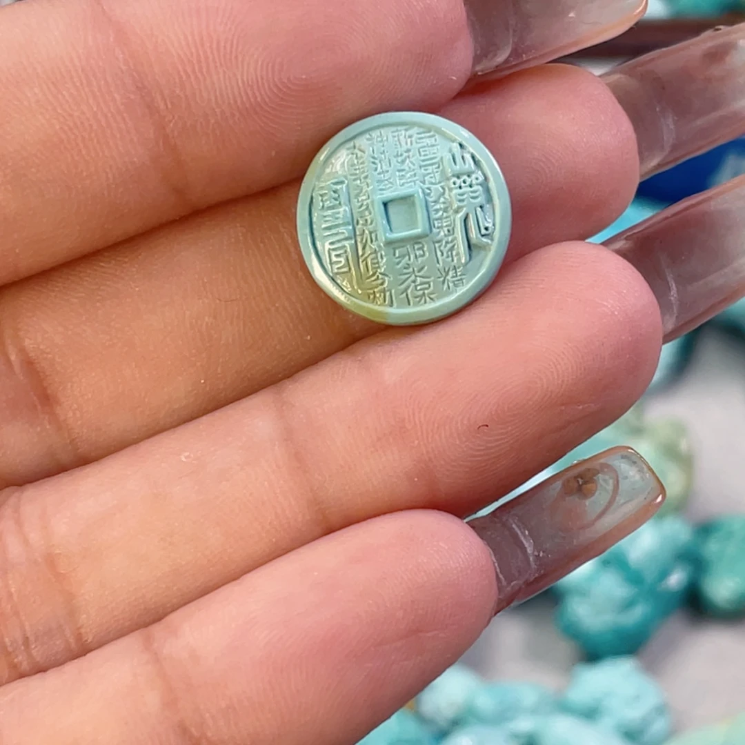 *****绿松石未镶嵌吊坠(不含链)