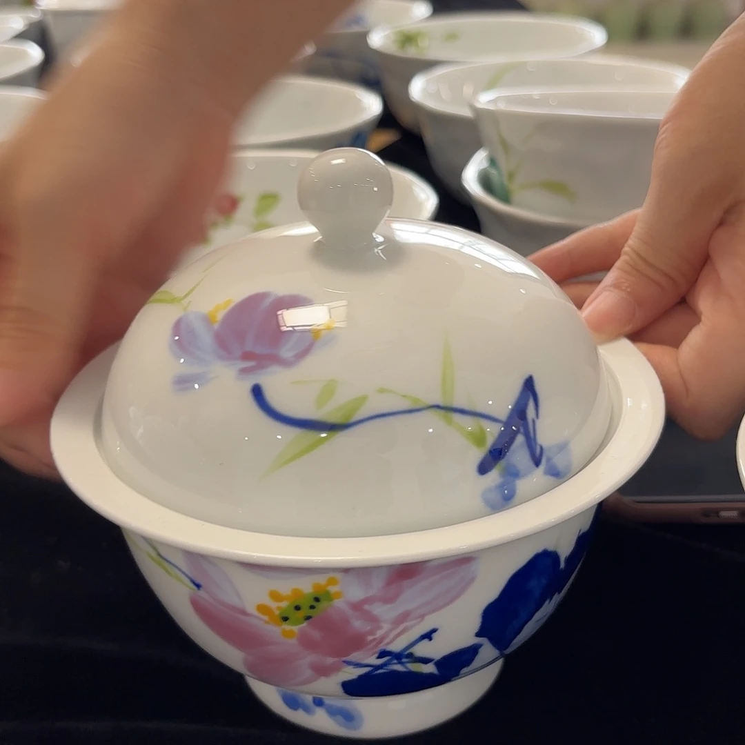 摆件景德镇陶瓷手绘餐具