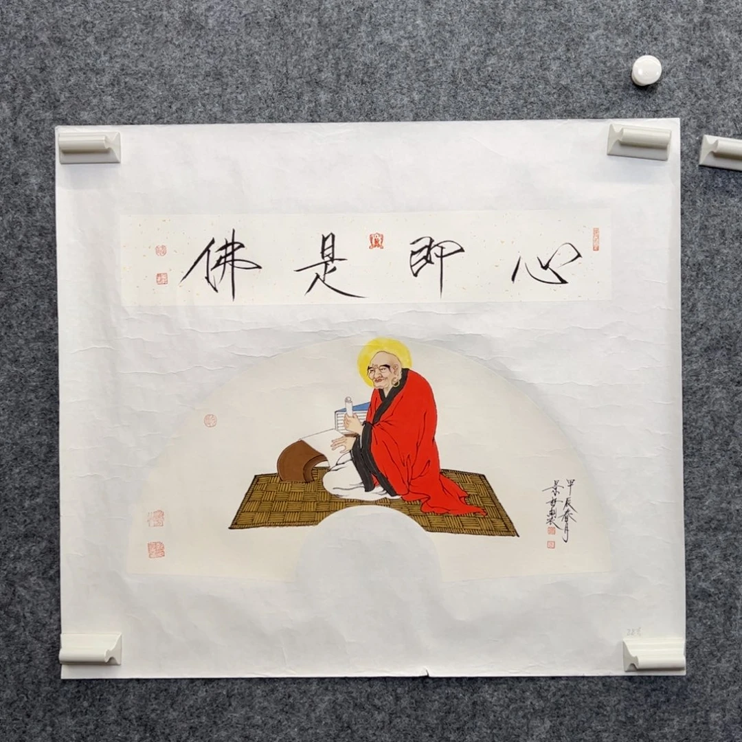 瘦***郎纸本无（f29258）人物 书画