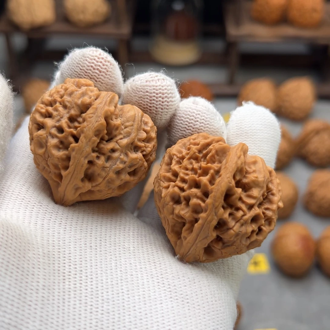 桃核把件太行龙纹36.38.38