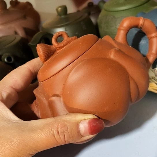 全手工制作宜兴紫砂壶