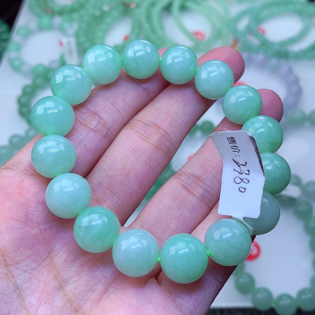 翡翠未镶嵌毛衣链