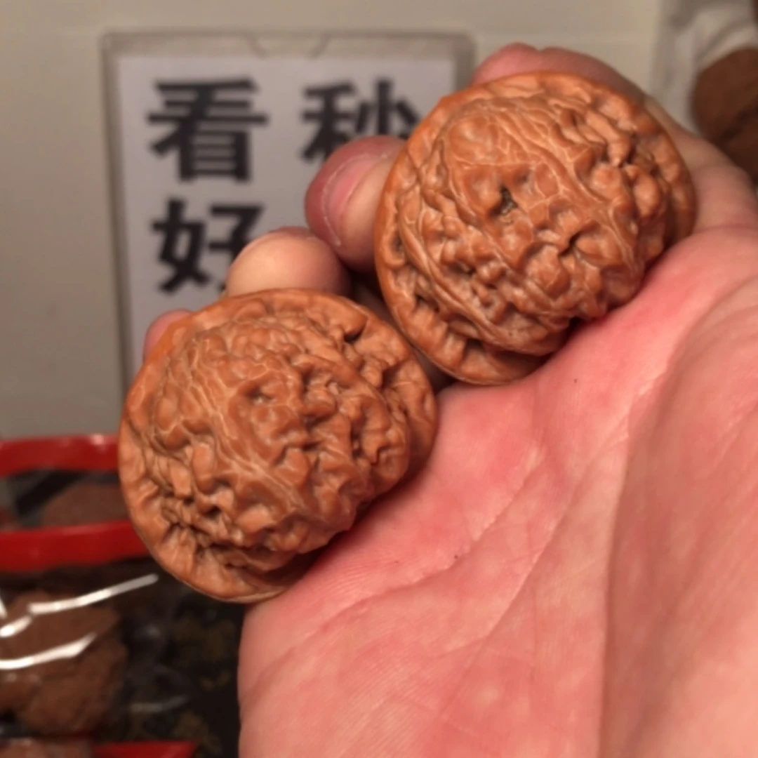 【闪购商品】文玩核桃把件宫灯41