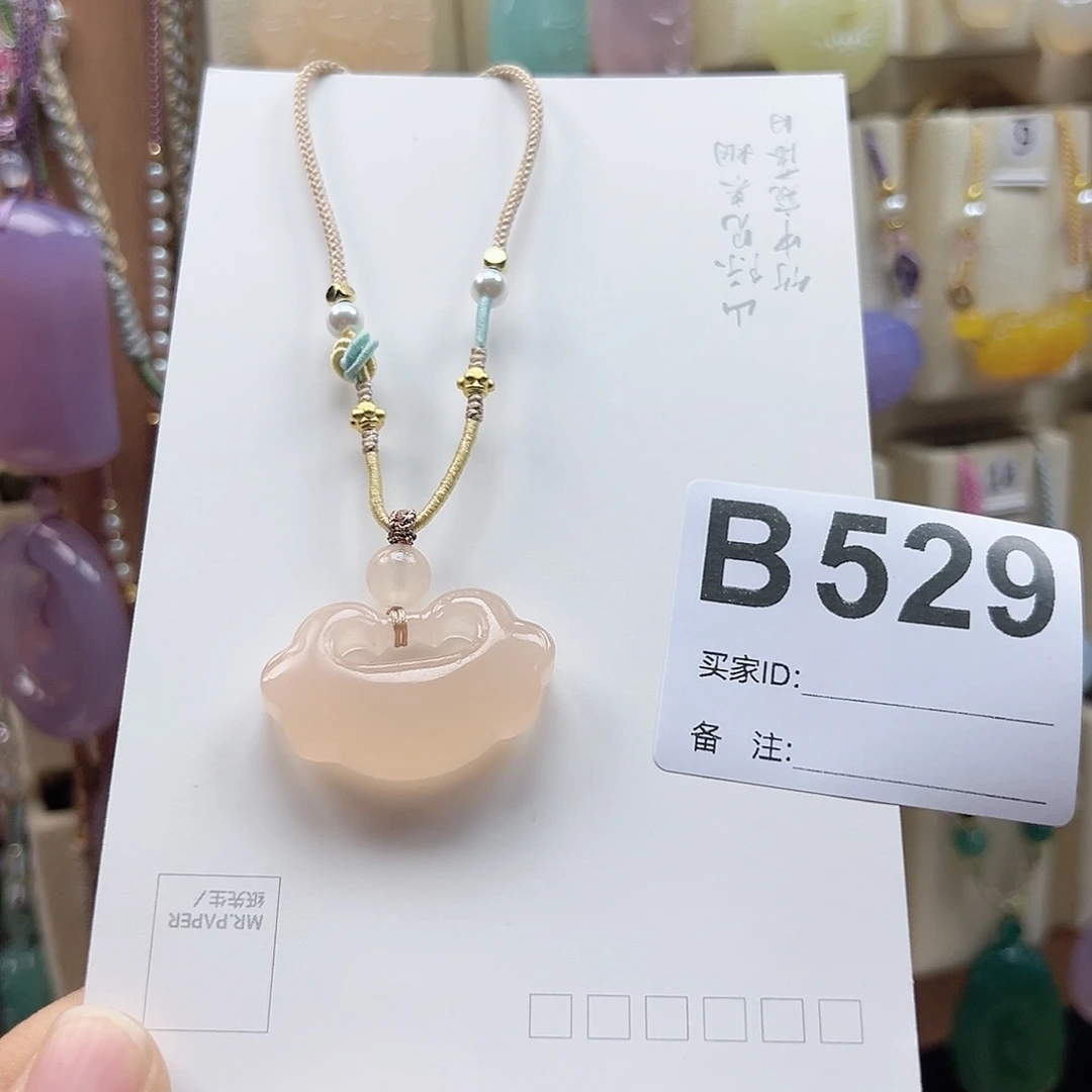 石英质玉颈饰合金幸****l