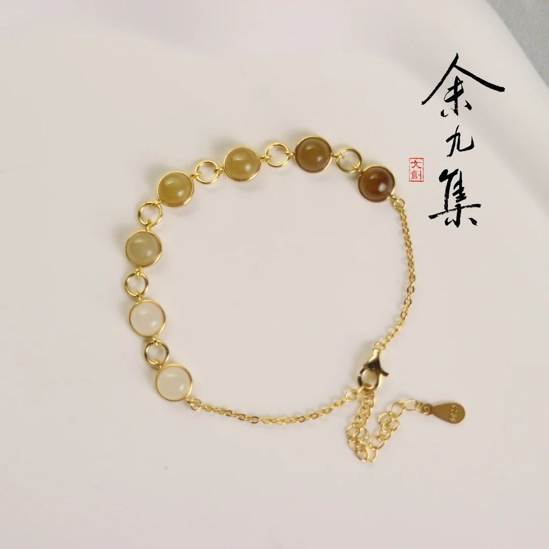 ZC10A6408[原创]和田玉手链（多样性发货)