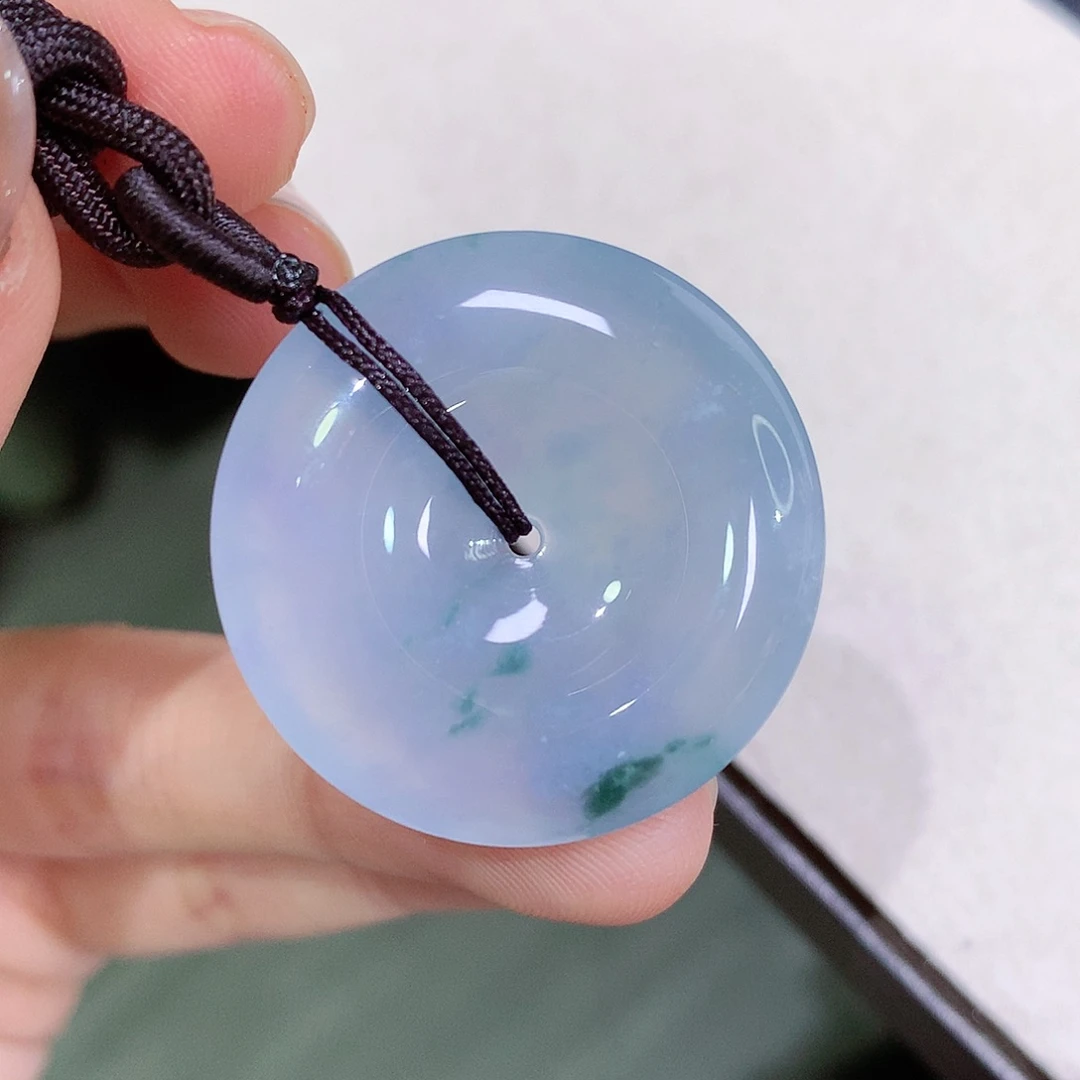 翡翠未镶嵌颈饰29.5-5.9