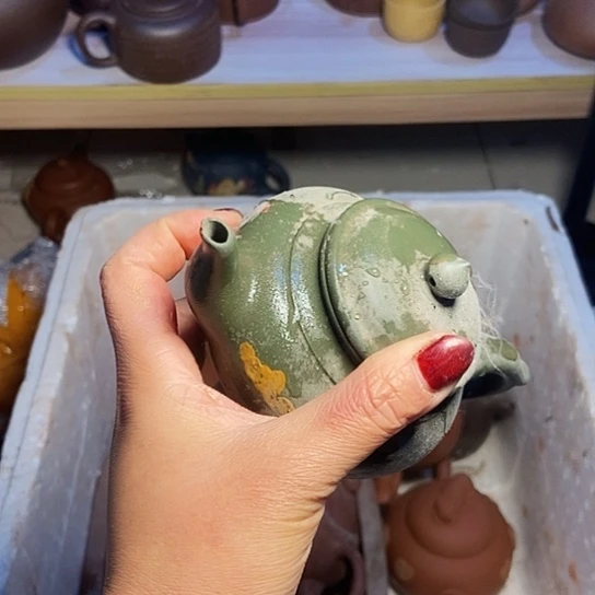 全手工制作宜兴紫砂壶