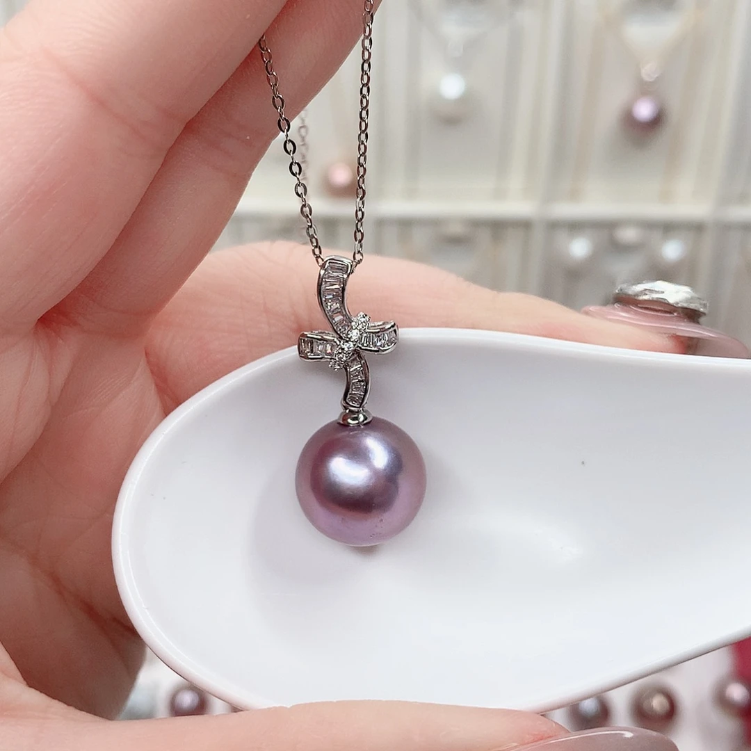 合金吊坠(赠链)淡水珍珠