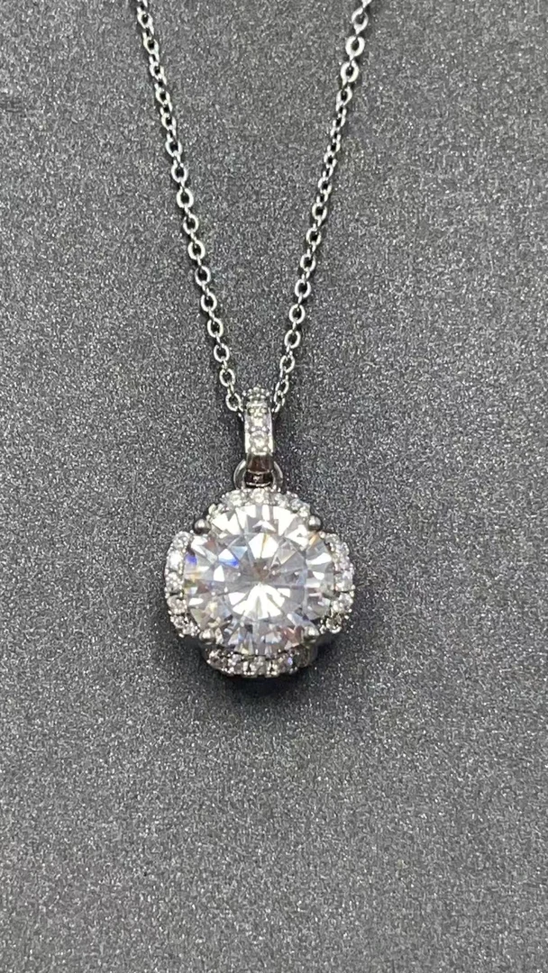 福玺甄选白圆吊坠3117