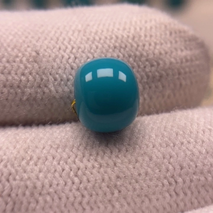 未镶嵌绿松石珠宝奇石老型9.6mmAA277