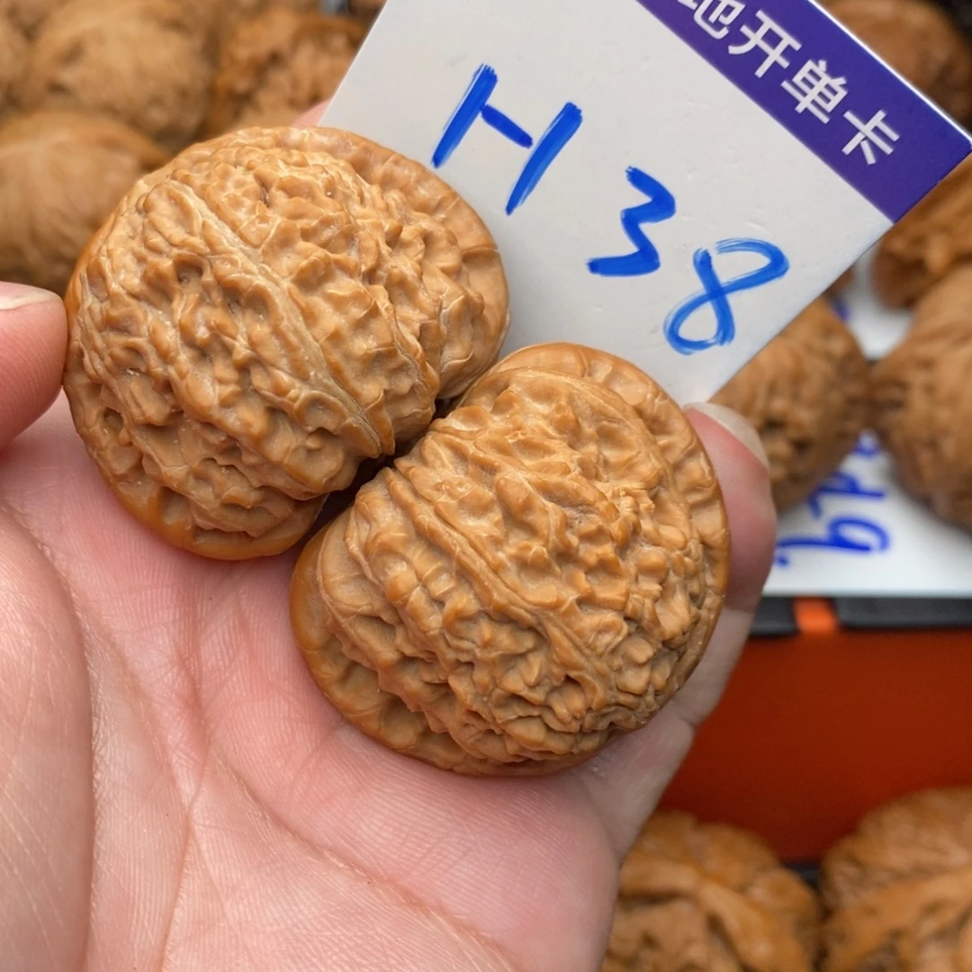 把件文玩核桃白狮子41