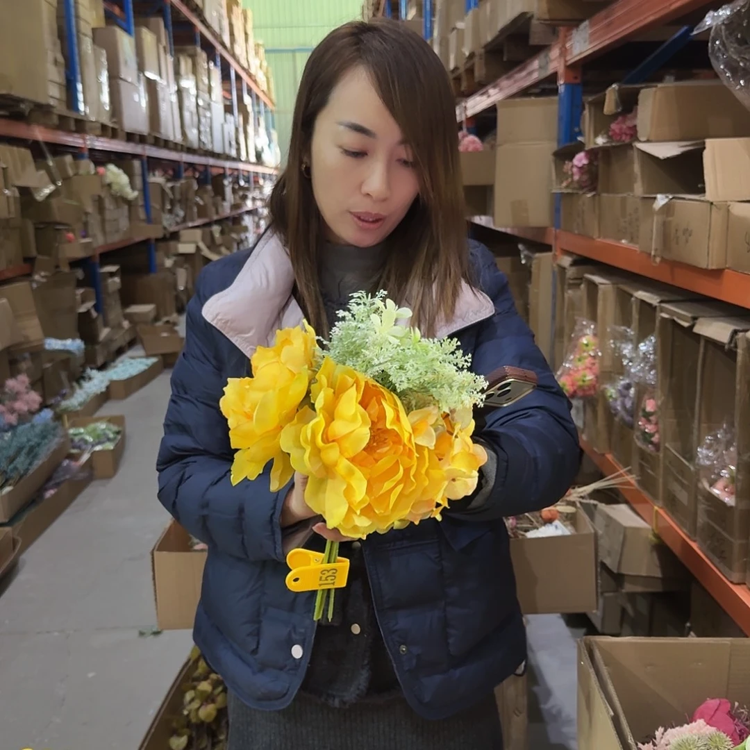 153号「闪购」仿真花，公主请下单