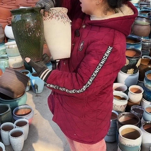 口15高25瑕疵盆子