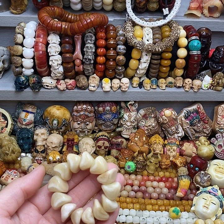 吊坠龙脊菩提三花手捻