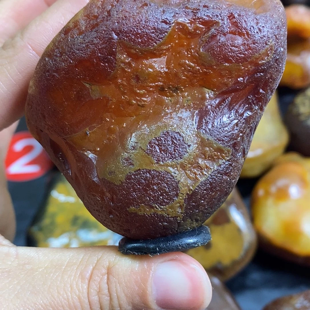 玛瑙/玉髓未镶嵌手把件