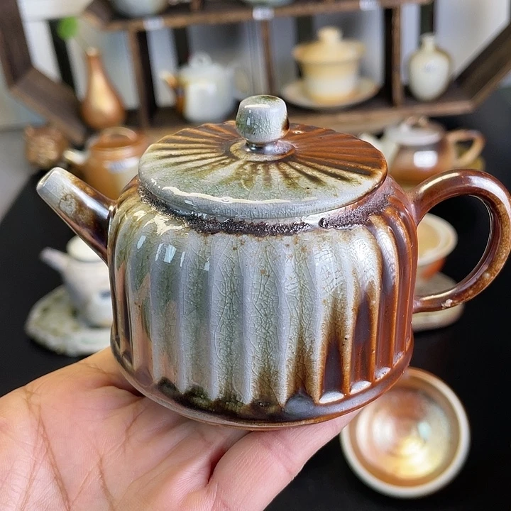 燃薪柴烧茶器精品壶