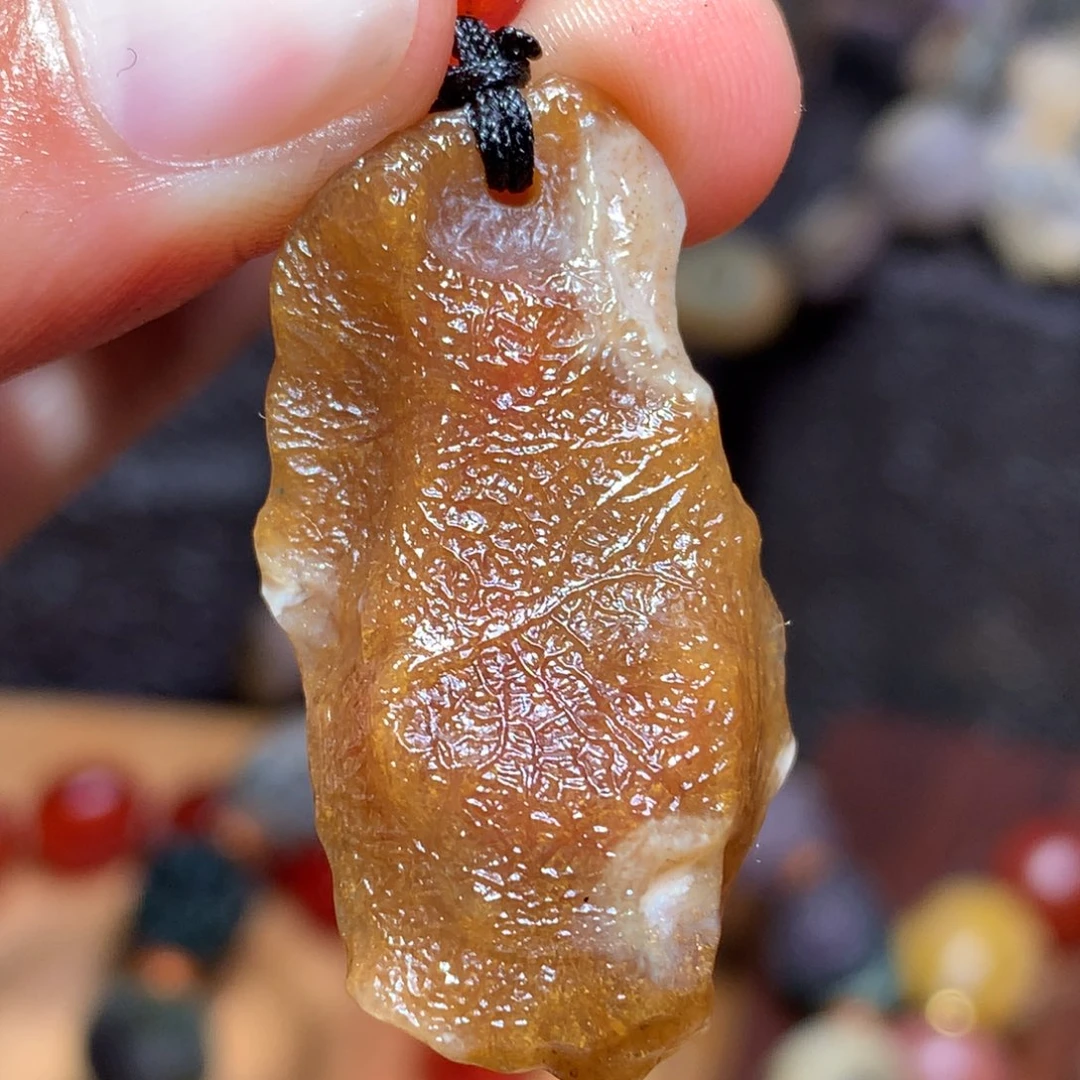 未镶嵌玛瑙/玉髓珠宝半成品