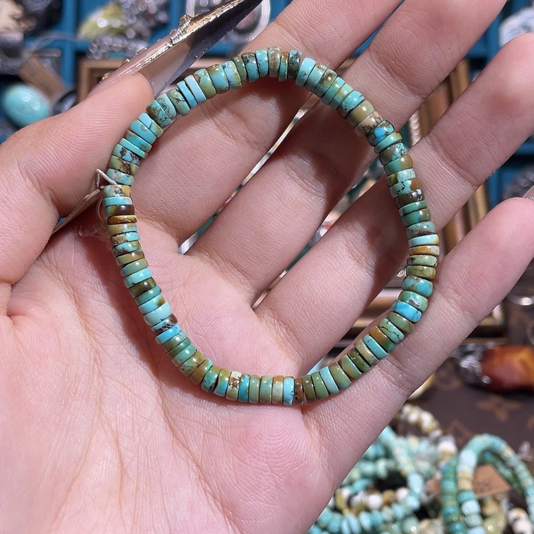 绿松石未镶嵌手链