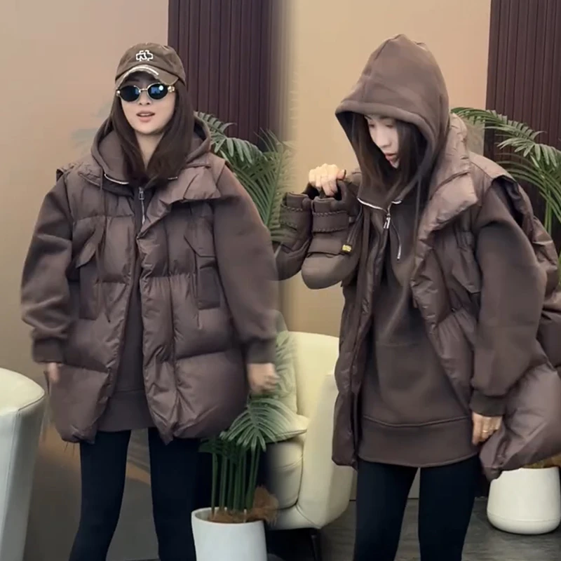 2025秋季新款时尚显瘦气质网红高档套装女高级百搭宽松大码两件套