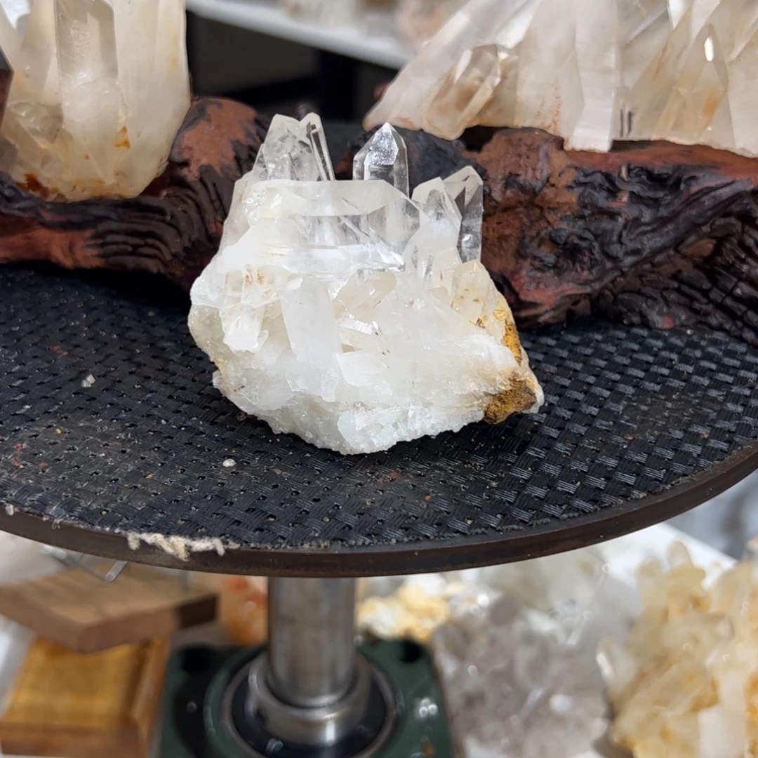 青***詩未镶嵌珠宝半成品水晶