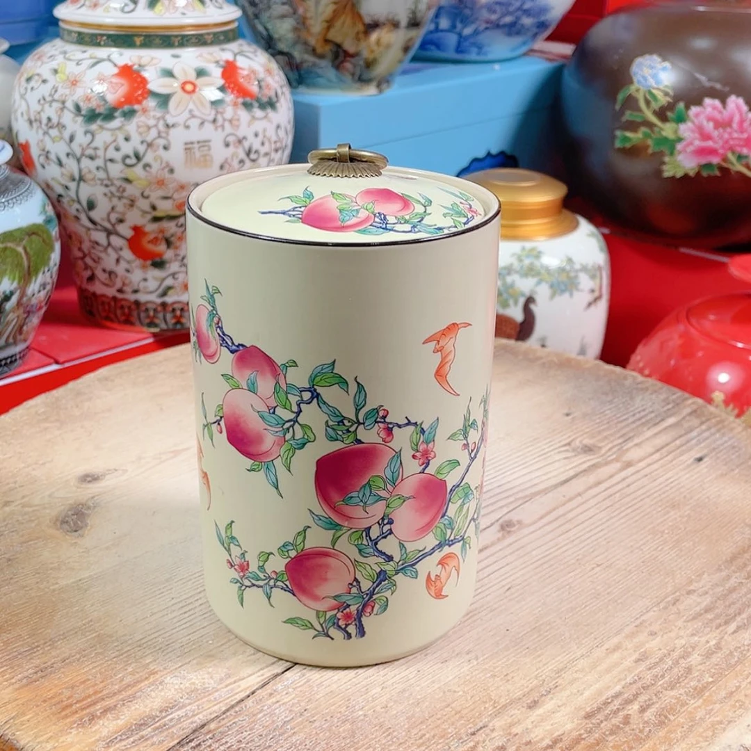 【闪购商品】罐陶瓷茶叶罐密封罐