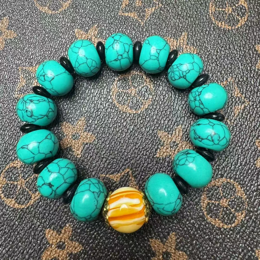 绿满花手串LSS0577（无礼盒4-8）