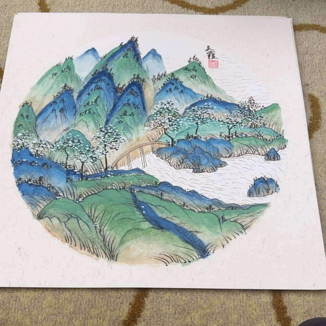 国画38-38吴霞卡纸艺