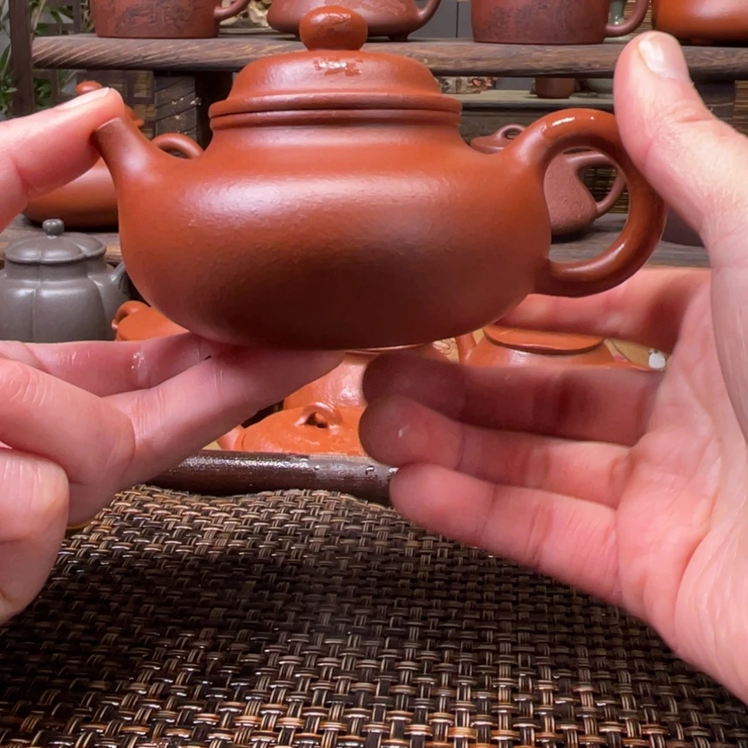 紫砂茶壶宜兴原矿紫砂手工制全155