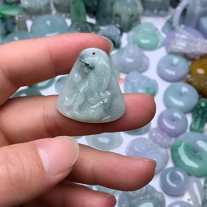 翡翠未镶嵌颈饰天然翡翠