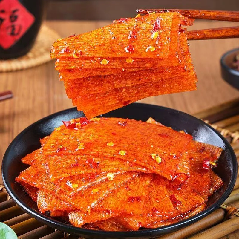 【粉丝福利】试吃一袋大辣片麻辣过瘾网红零食小吃辣条宿舍辣条零食