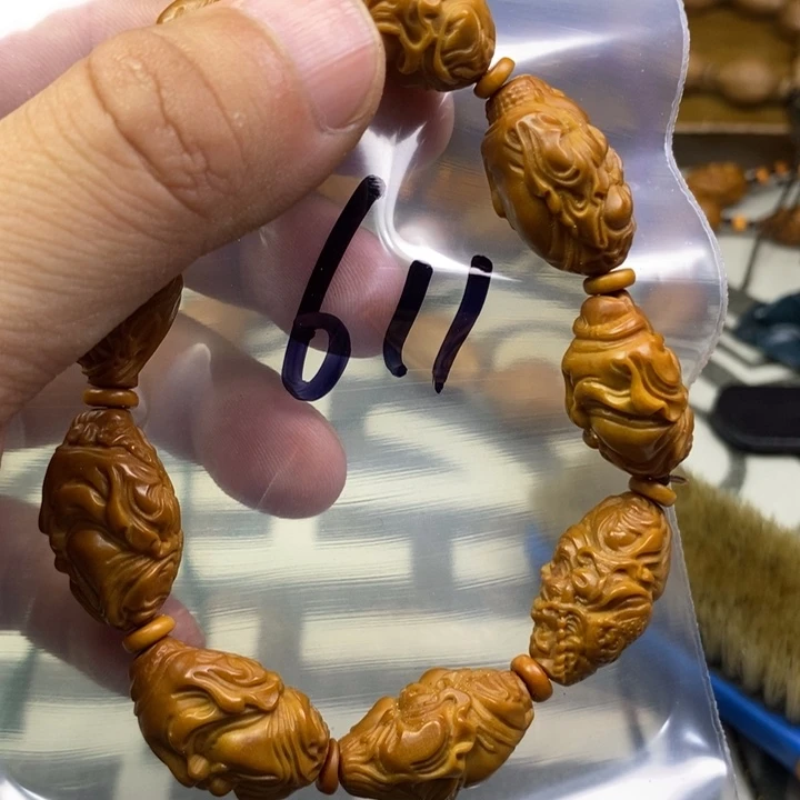 橄榄核手串/手链橄榄核雕工艺手串