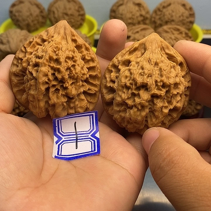 文玩核桃把件49官帽