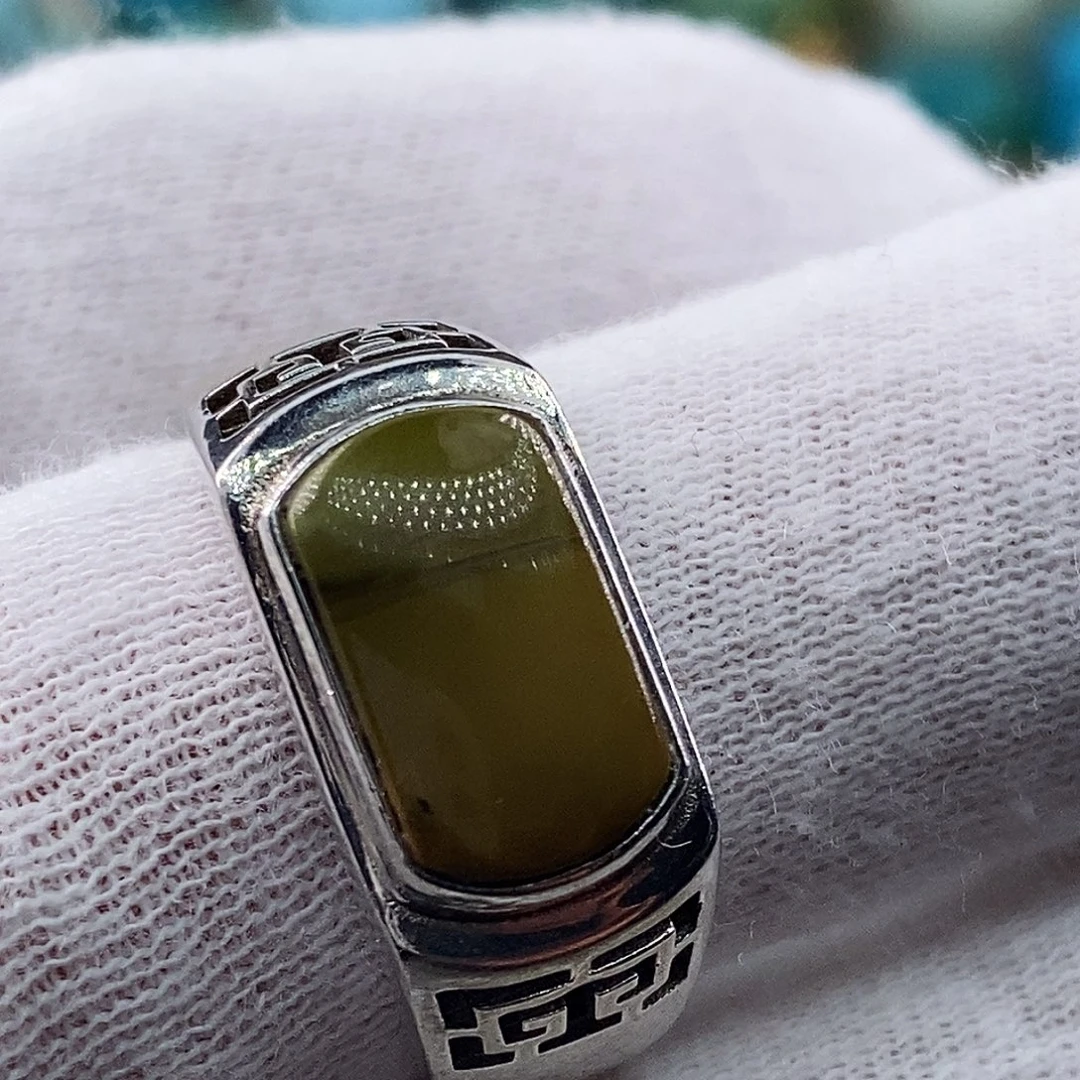 绿松石银S925镶嵌珠宝奇石