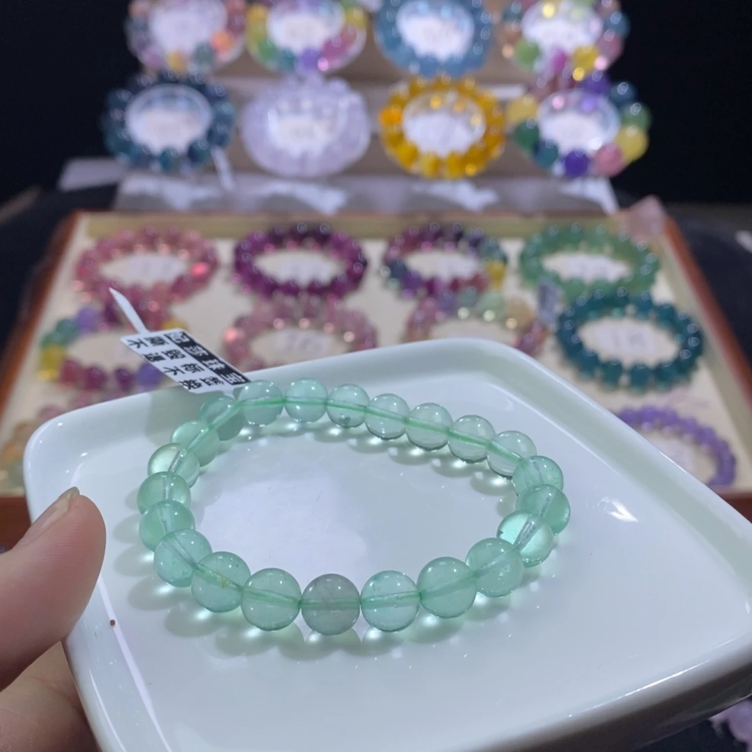 未镶嵌手链萤石绿萤石