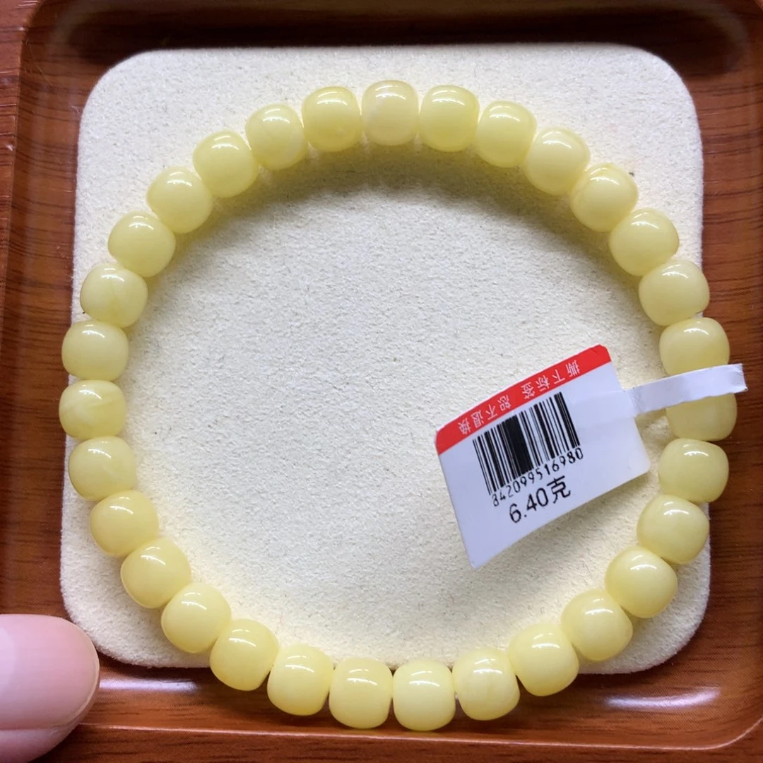 蜜蜡未镶嵌手链蜜蜡