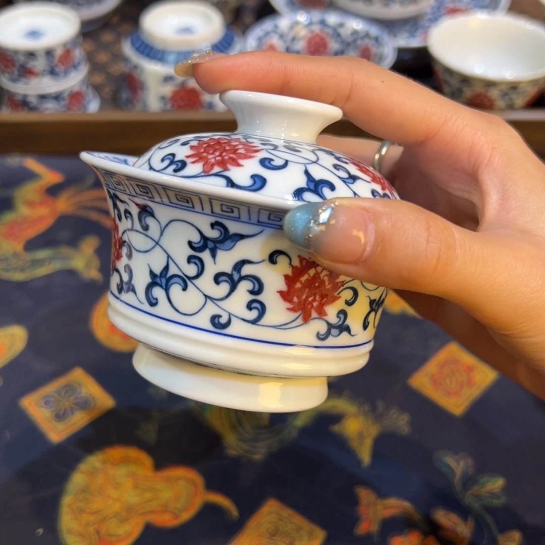 景德镇陶瓷茶器百宝箱