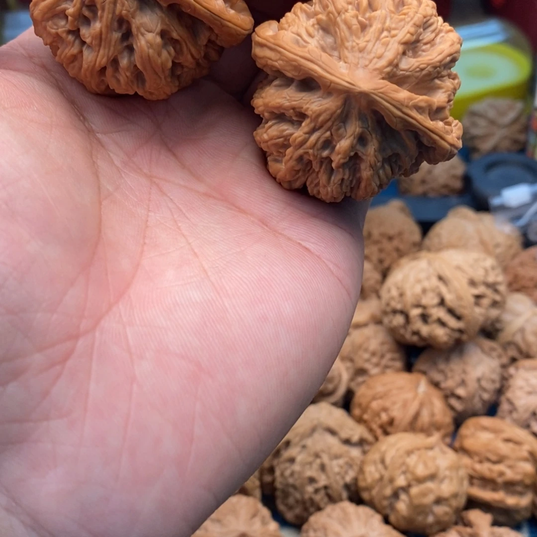 鹏****文玩核桃吊坠粗筋文玩核桃手把件