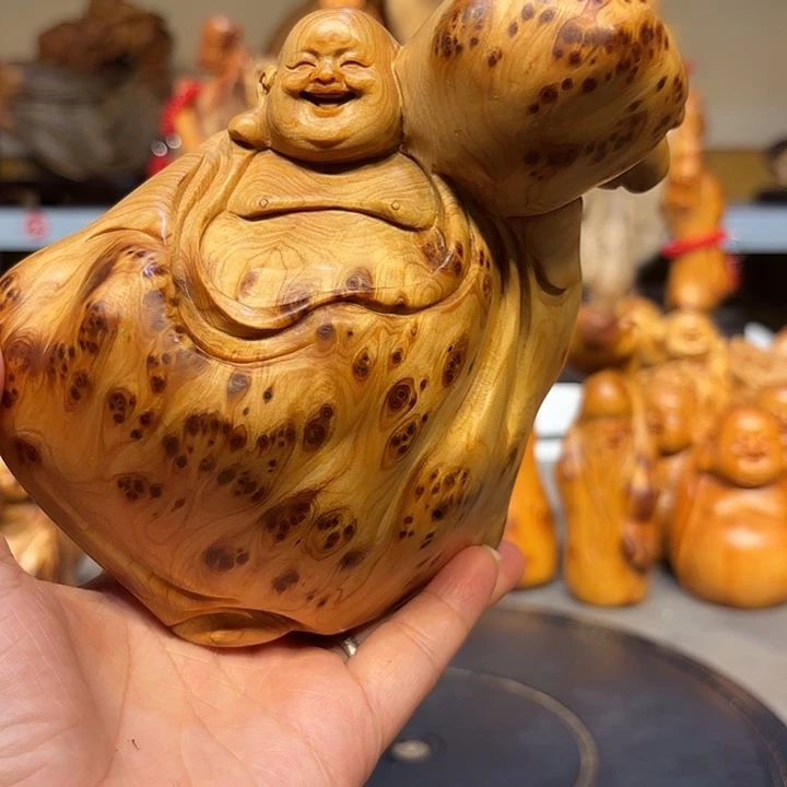 柏木太行崖柏弥勒佛瘤疤