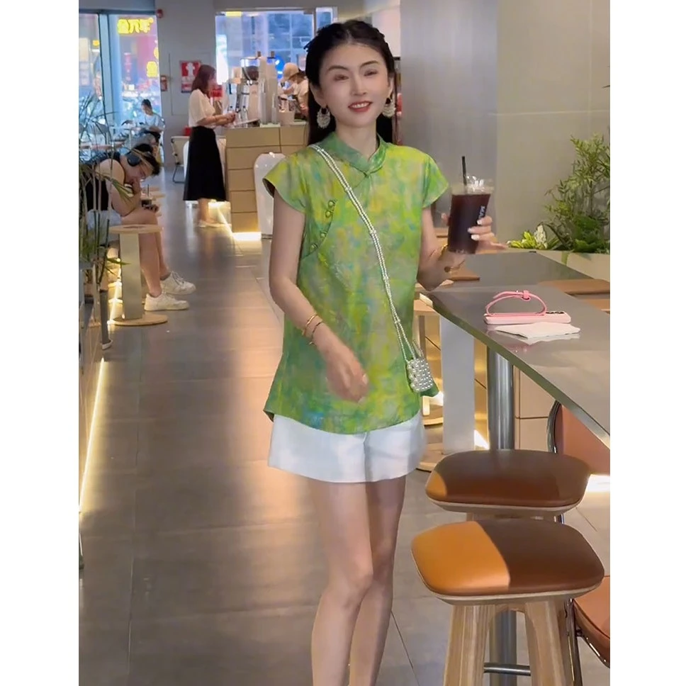 新中式女装国风上衣年轻版禅意高端精致唐装高级感小衫女2025新款