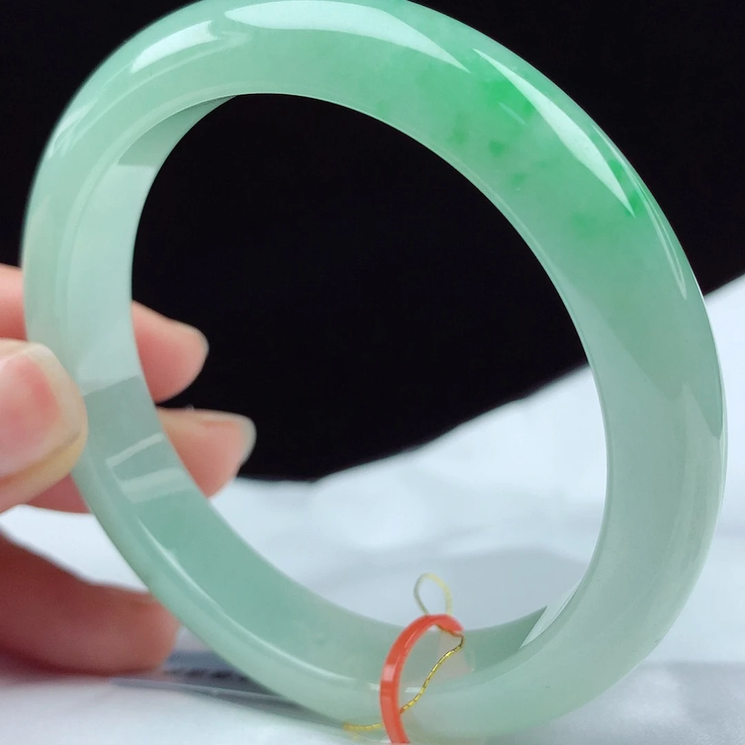 未镶嵌手镯翡翠57细圈4150