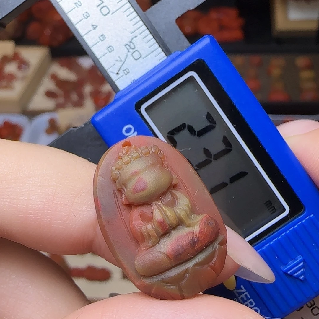 南红玛瑙未镶嵌吊坠(不含链)