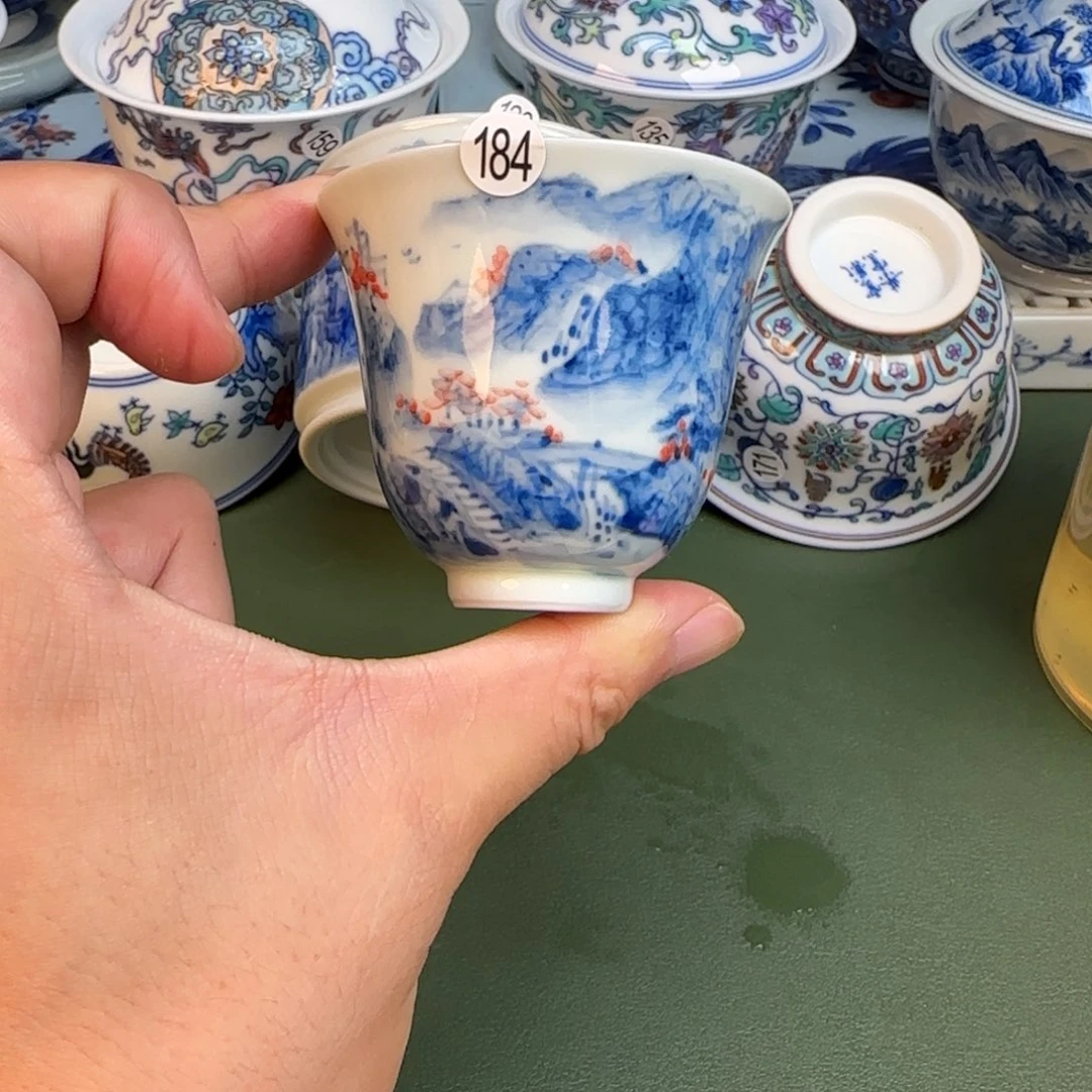 彦祖纯手工手绘茶具184