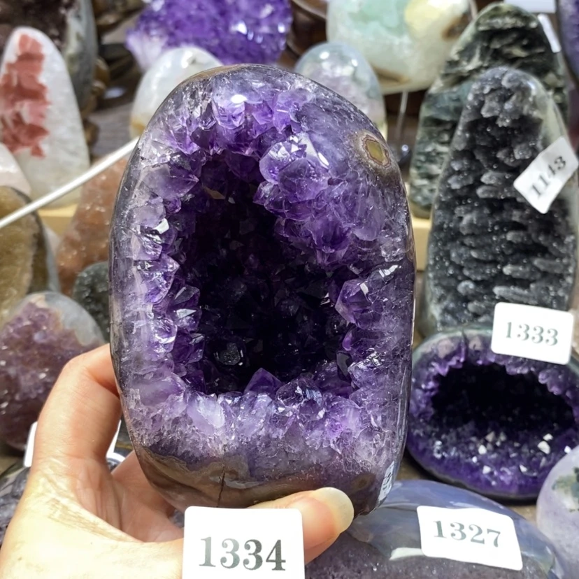 【闪购商品】未镶嵌大型摆件（非配饰）紫晶