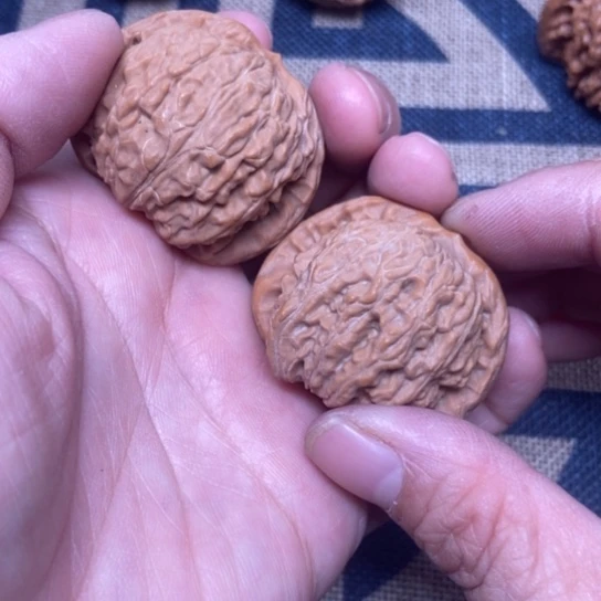 吊坠文玩核桃白狮子
