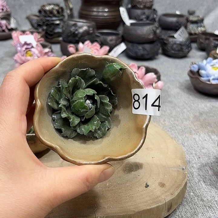 蔷*垚焱柴烧茶具分享