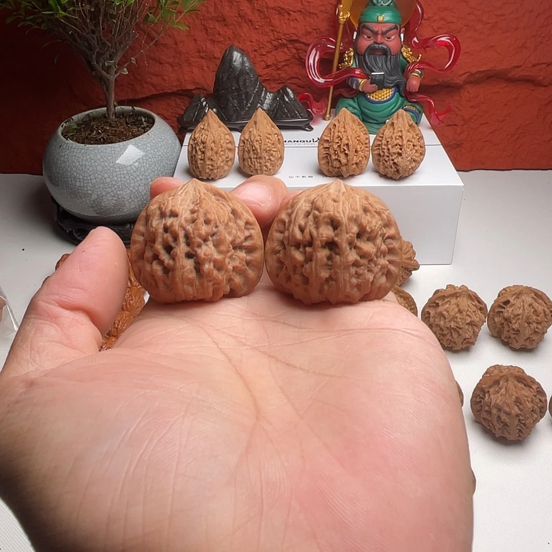 吊坠文玩核桃平谷凹底