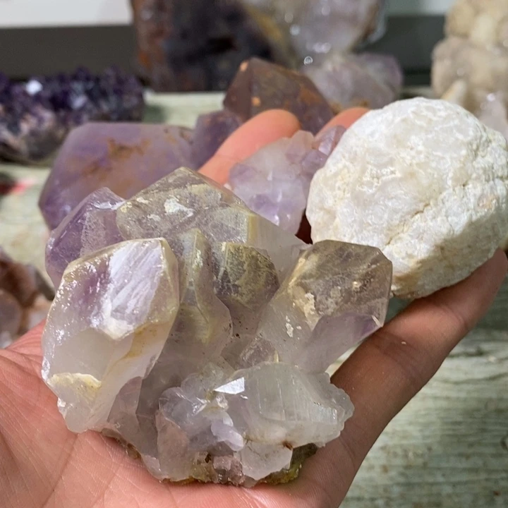 未镶嵌大型摆件（非配饰）紫晶