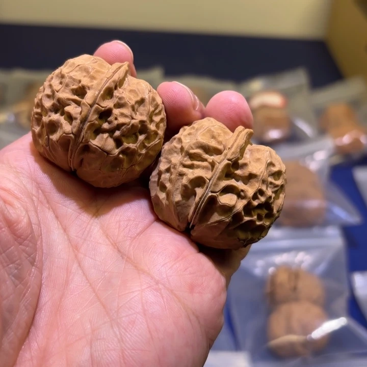 文玩核桃吊坠寻龙元宝