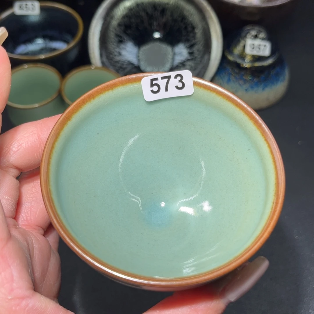 茶盏573 建盏单盏放大漏…………